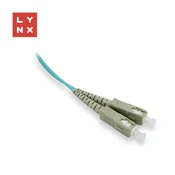 LYNX obojestranski povezovalni kabel MM, OM3, SC/SC, 50/125µm, 15m