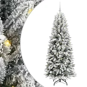 Vidaxl Umestno božično drevo med 300 LED z stojalom Bela 180 cm