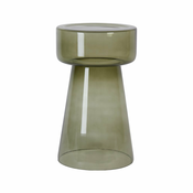 Steklena okrogla stranska mizica o 30 cm Dakwa – Light & Living