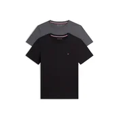 Tommy Hilfiger Underwear Majica pegasto siva/črna