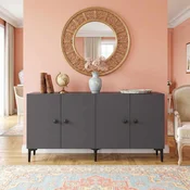 Hanah Home komoda Sherifa 150, 150 cm, antracit
