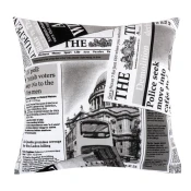 Naslovnica EMA - 45x45 cm - časopis črna, bela