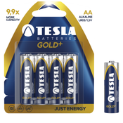 Tesla baterija AA Gold+, blister, 4 kom (R06)