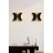 Opviq Zidna lampa E27 Socket, Crna
