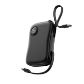 MAXMOBILE POWER BANK WIRELESS Magsafe C1020W 10000mAh 20W PD USB-C prijenosna baterija, crna