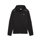 Puma PUMATECH FULL-ZIP HOODIE DK, muška jakna, crna 634415