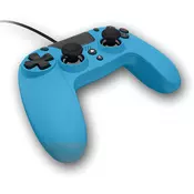 GIOTECK CONTROLLER VX4 PREMIUM BLUE WIRED FOR PS4 AND PC