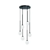 Open Design OR80636 - Lestenec na kablu OTA 6xG9/8W/230V črna