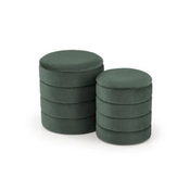 Halmar Stolice PACHO set, dark green