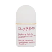 Clarins Roll-On Deodorant naraven deodorant z antiperspirantnim učinkom za ženske