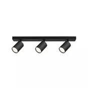 Reflektor plafonski 3XGU10 IP20 black