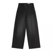 Bershka Kavbojke črn denim