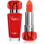 Pupa Vamp Extreme Color Lipstick With Volumizing Treatment 306 - Outstanding Orange (3.5 G)