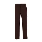 WE Fashion Chino hlače  kostanj rjava