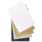 Rayher. Filc z bleščicami, 21x30x0.1cm, 5 barv, set 5