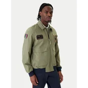 Aeronautica Militare Bomber jakna 261AB3049UCT04290 Zelena Regular Fit