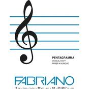 Fabriano 21x29,7 cm 16-stranicnica notni blok 19100378