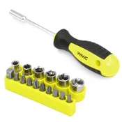 WMC TOOLS Univerzalni set izvijačev s 17 bitov