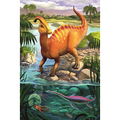 Trefl Puzzle Neverjetni dinozavri: Parasaurolof 54 kosov