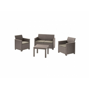 KETER EMMA 2 seater Baštenski set, kapucino
