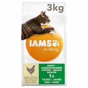 10 % popust na IAMS suho hrano! - Vitality Cat Adult Indoor piščanec 3 kg