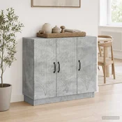 Kreveta Betonska siva 89 x 34,5 x 77 cm Konstruirano drvo