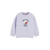 TOMMY HILFIGER Majica nočno modra / majnica / rdeča / bela