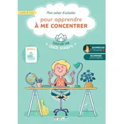 Mon cahier dactivités pour me concentrer