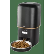 Emos Pet Care dozirnik za hrano, 4 l, črn