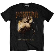 Pantera Majica Original Cover Unisex Black S