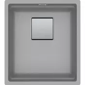 Fragranit podvgradno korito Franke KNG 110-37 KUBUS 2 stonegrey