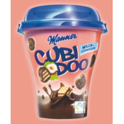 Mlečne mini napolitanke Manner Cubidoo 140g