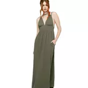 Ženska obleka KILLSTAR - Shadow Dance - Green - KSRA014525