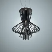 Foscarini Allegretto Ritmico viseča svetilka, grafit - Dnevna soba/jedilnica - Dizajn - Kovina