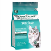 ARDEN GRANGE GF Cat Sensitive Ocean White Fish & Potato 2 kg