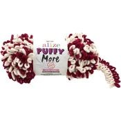 Alize Puffy More 6271 Burgundy Cream