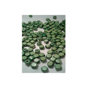 Drvena perla kocka 10 mm zelena