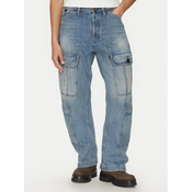 G-Star Raw Jeans hlače Bend 3D D26111-D499 H121 Modra Loose Fit