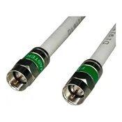 Antenski kabel F vtič/F vtič RG6 50 cm