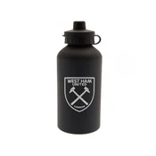 FOREVER COLLECTIBLES Steklenica za pijačo WEST HAM UNITED F.C. Aluminijasta steklenica za pijačo, črna, 500 ml