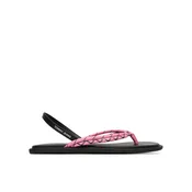 Sandali Tommy Jeans Tjw Casual Rope Sandal EN0EN02951 Roza