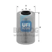 Filter goriva ufi 26.018.00
