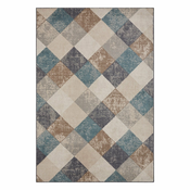 Modro-bež preproga 340x240 cm Terrain - Hanse Home