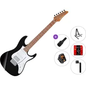 Ibanez AZ22S2-BK Standard SET Black Električna kitara
