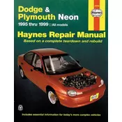 Dodge & Plymouth Neon (95 - 99)