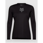 Fox Ranger Head Long Sleeve Jersey black