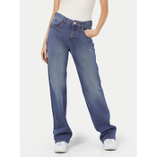Noisy may Kavbojke Yolanda  moder denim / rjava