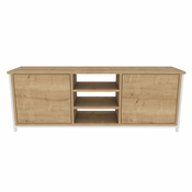 Hanah Home HANAH HOME Otis - White, Oak TV omarica, (20867253)
