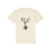 Life-Tree Majica Weltenbaum naravno bela