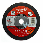 MILWAUKEE Tanka rezna ploca za metal PRO+ 180 x 1.5 x 22.2 mm